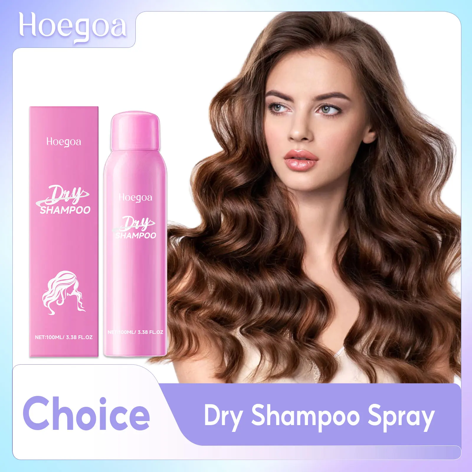 

Dry Shampoo Spray Refreshing Oil Control Increase Hair Volume No Wash Shampoo Improve Soft Collapse Greasy Fluffy Hair Spray