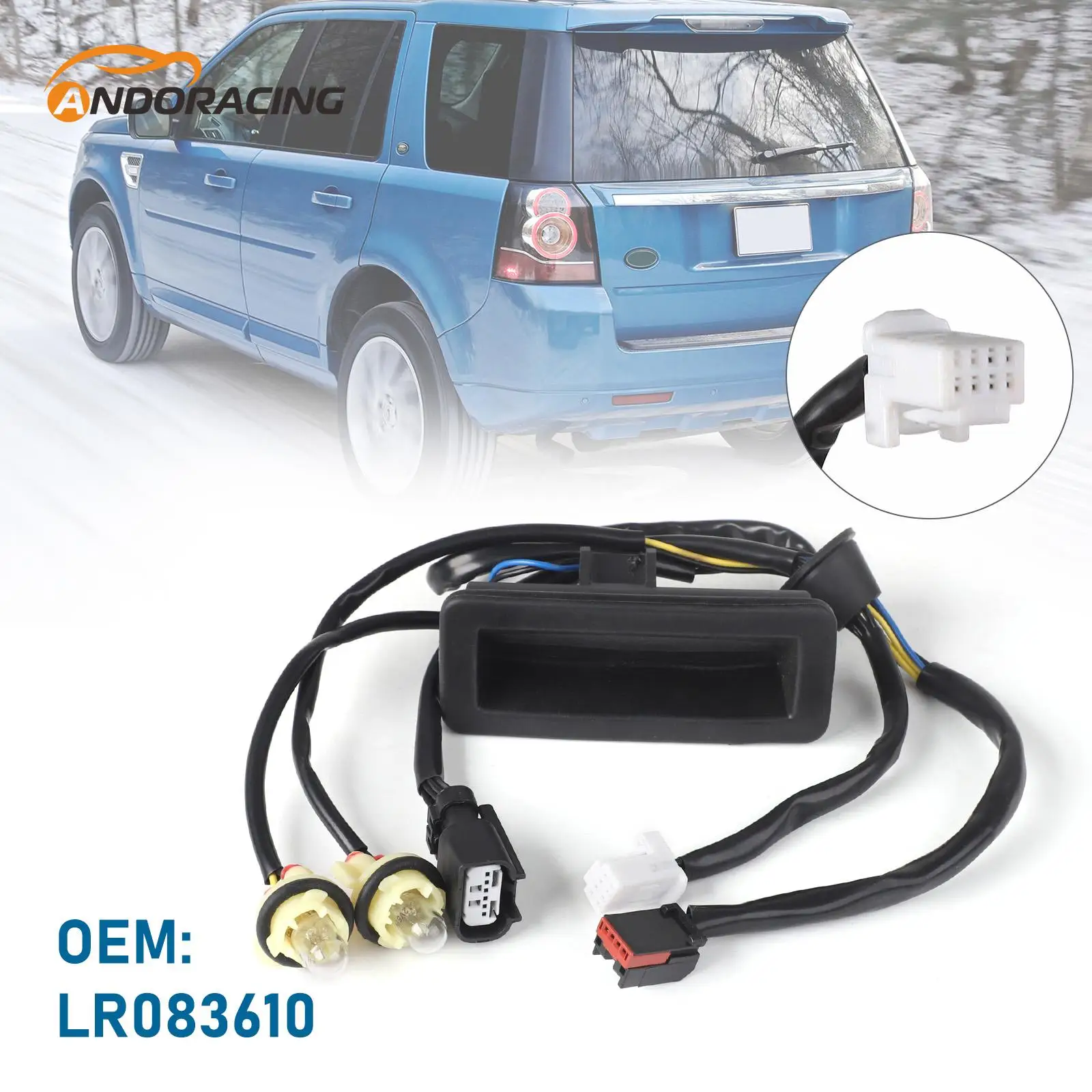 

For Land Rover LR2 Freelander 2 13-14 Handle Release Switch Button Tailgate Boot Car Auto Rear Trunk Lock Switch Button LR083610