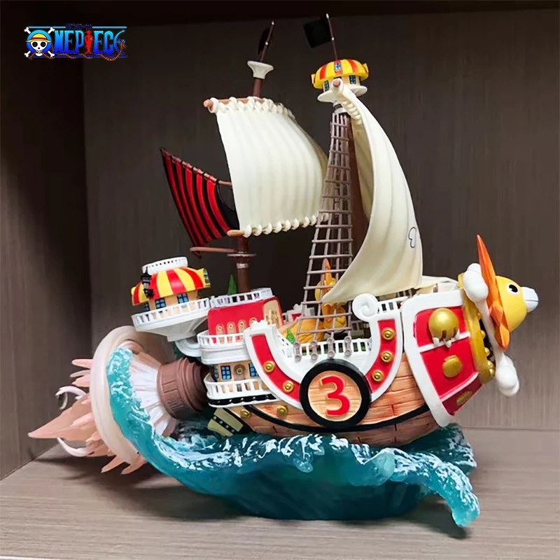 

One Piece Gk Figures Sunshine Sonny Sunny Straw Hats Wano Country Anime Model Statue Ornaments Peripheral Desktop Decorate Gifts