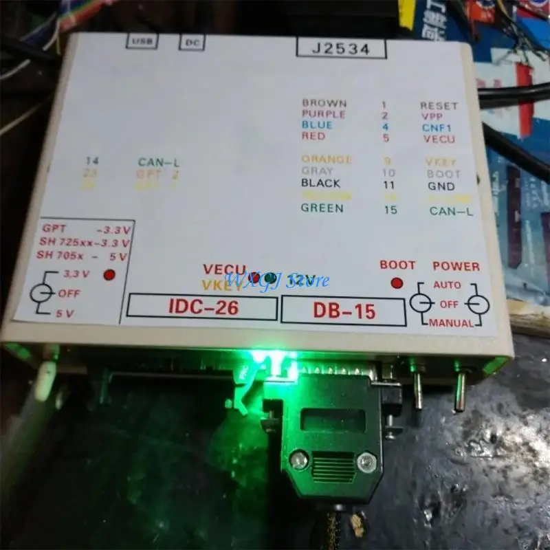 

37JE Connector Power Box Adapters Power Box 3 Switches Power Box