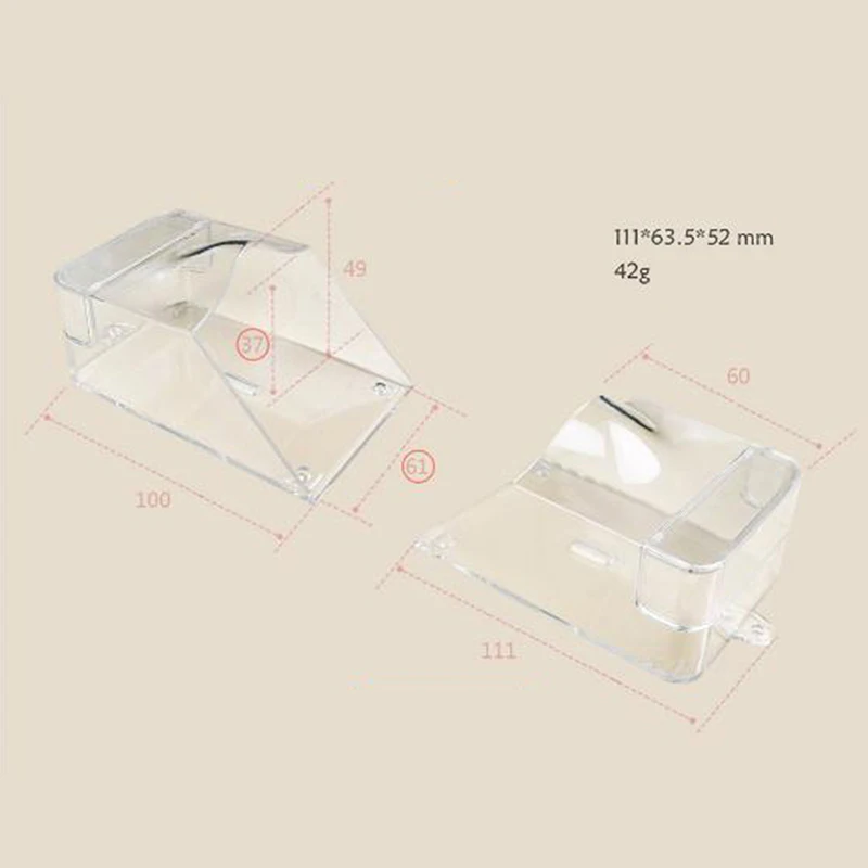 Transparente à prova dwireless água capa para campainha sem fio anel botão clara casa campainha capa para chuva e neve