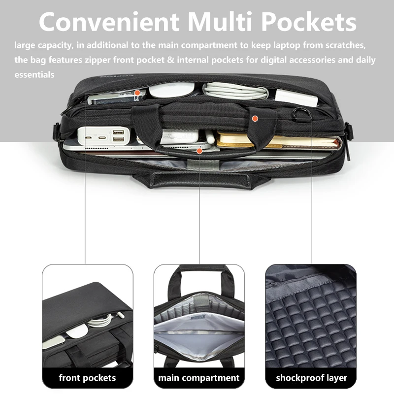 Bolsa para ordenador portátil para Macbook Air 13,6 15,3 M2 A2681 A2941 2023, bolso de hombro, maletín para Macbook Pro 13 14,2 16 A2338 A2779 A2780