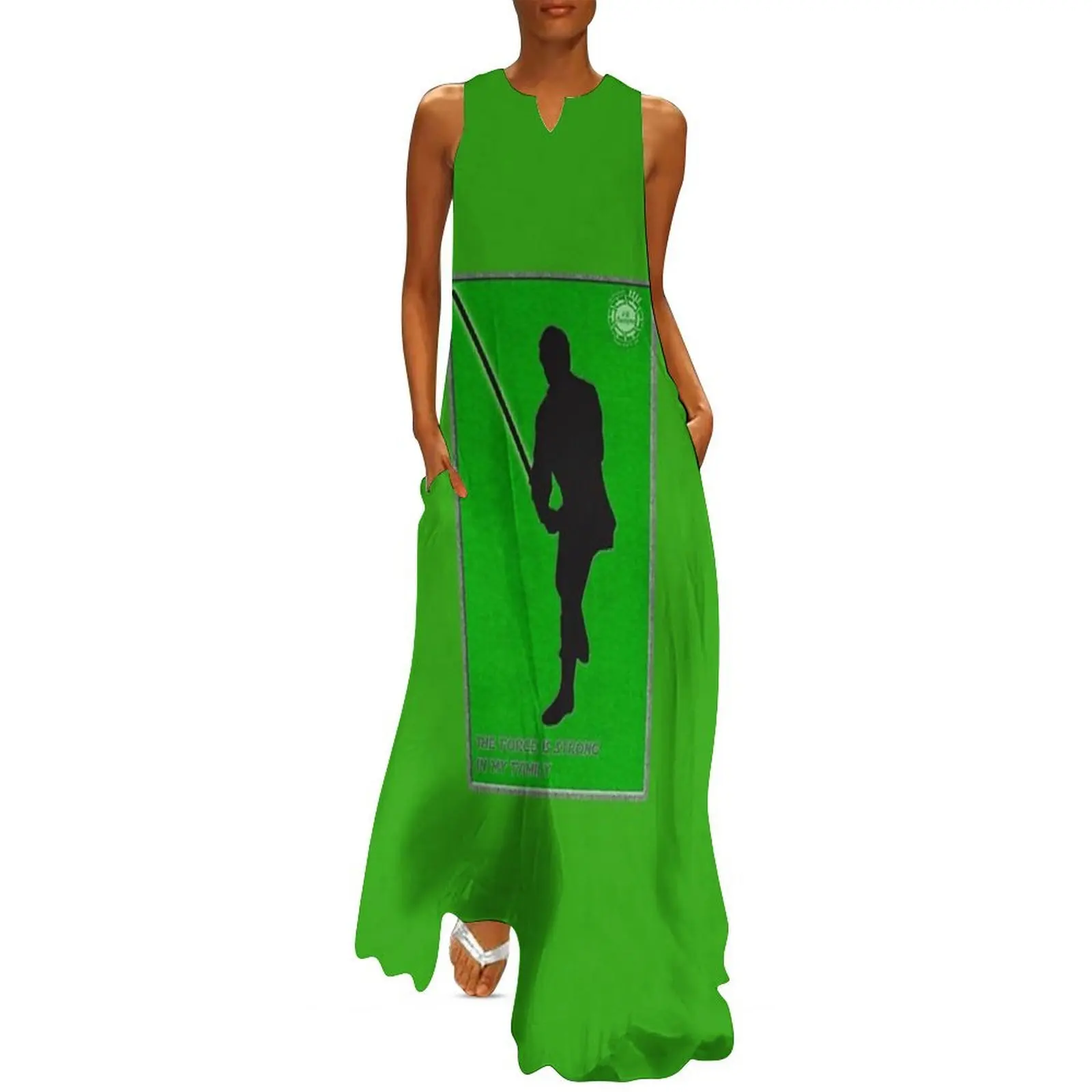 

The Force is Strong... Card Long Dress women's evening dress 2025 Aesthetic clothing Women's summer dresses
