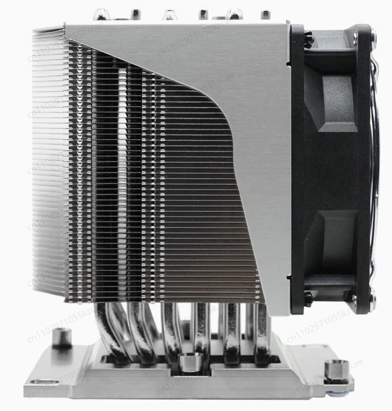 4U Active Server CPU Cooler for LGA3647 Socket, with 5 Heat Pipes & 90mm Quiet Cooling Fan, High Performance
