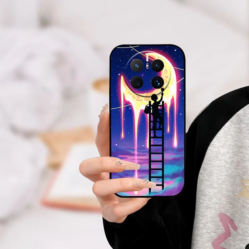 حافظة لهاتف هواوي ميت 50 برو حافظة Mate50 وولف ليون موضة غطاء سيليكون ناعم Fundas لهاتف هواوي ميت 50 برو DCO-LX9 Coque