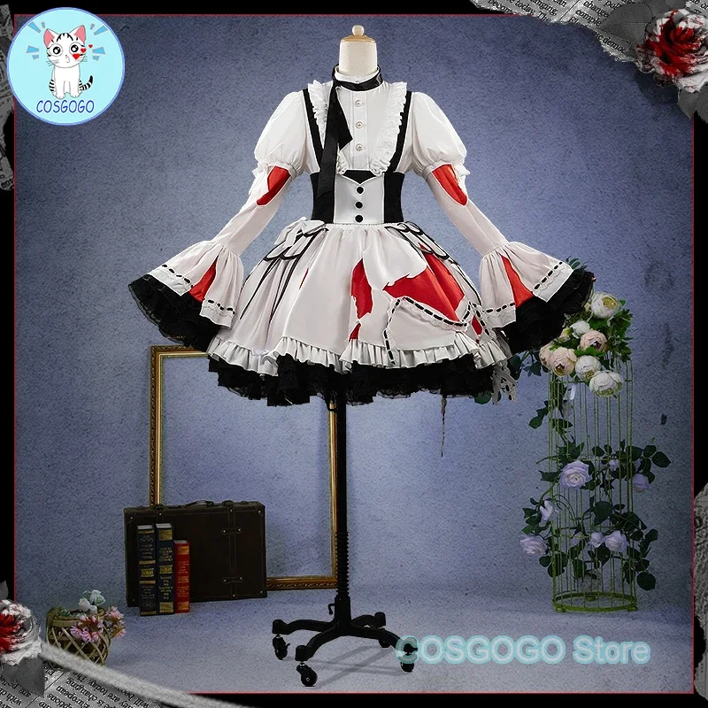 COSGOGO[Customized] Mooyiyi Akiyama Mizuki Cosplay Costume For Halloween,Christmas Party, Comic Exhibition Game, PJSK Size S-4XL