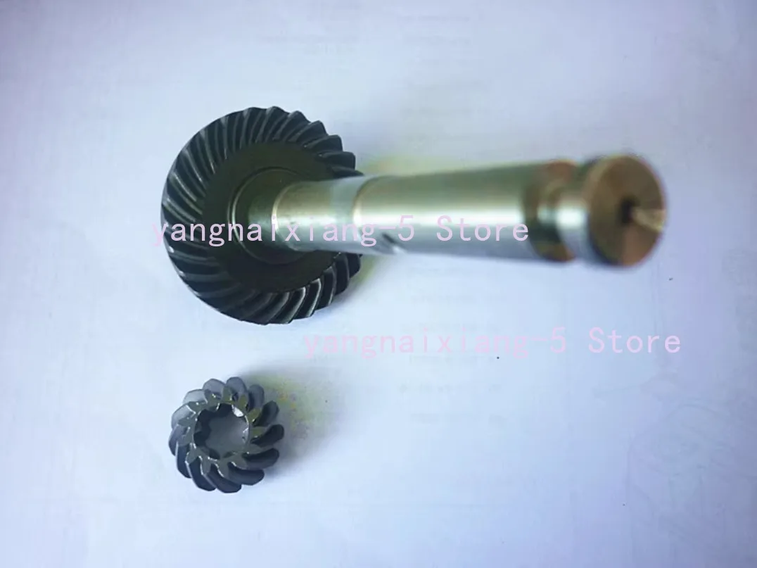 Gear Set For Hangkai 3.5 Hp 2 Stroke Big And Small Gear Spline Shaftoutboard Boat Engine Part