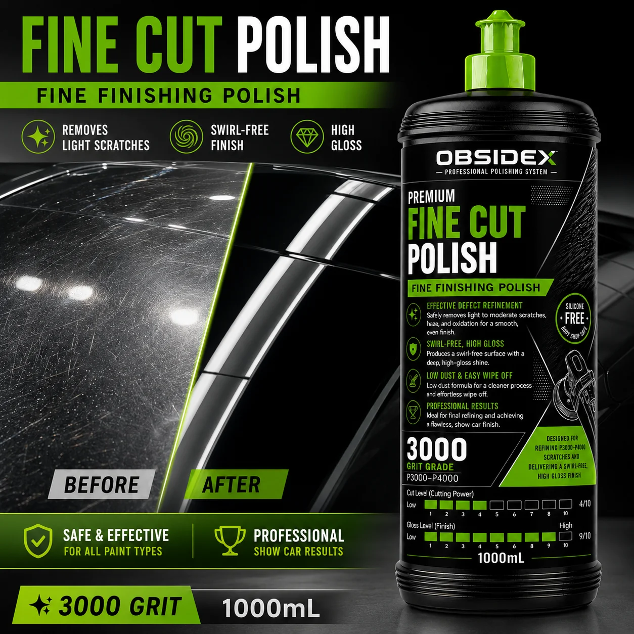 Set de Pulido Premium OBSIDEX - Clay Bar Lubricant reseña y precio