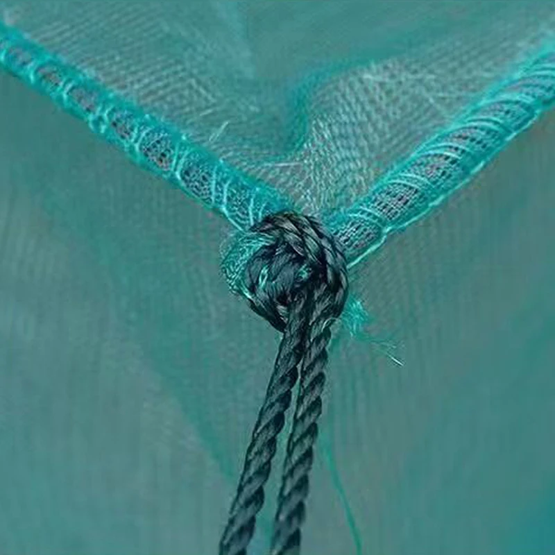 Fischkäfig, robust, zusammenklappbar, mit mehreren Eingängen, Fischernetz, geeignet für Süßwasser- und Salzwasser-Angeltätigkeiten – Detail 3