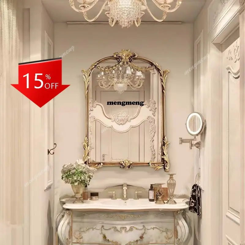 French Vintage Mirror Makeup Living Room Full Body Modern Mirror Aesthetic Design Espejo Cuerpo Entero House Accessories