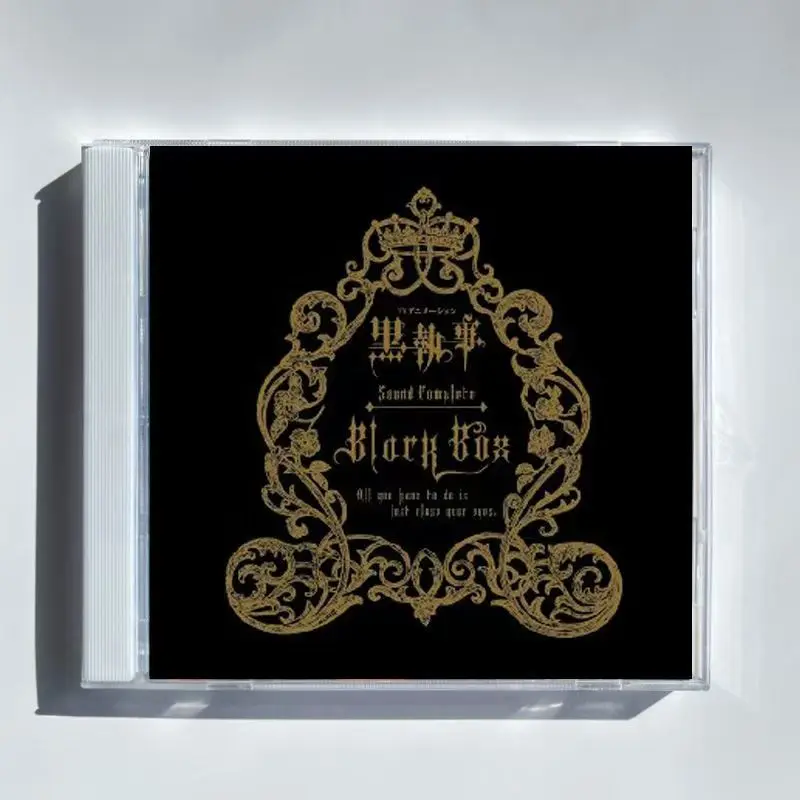 Anime Black Butler Iwasaki Taku Smile Music CD Greatest Hits OST Album 3pcs Music Record Cosplay Walkman Car Soundtracks Box