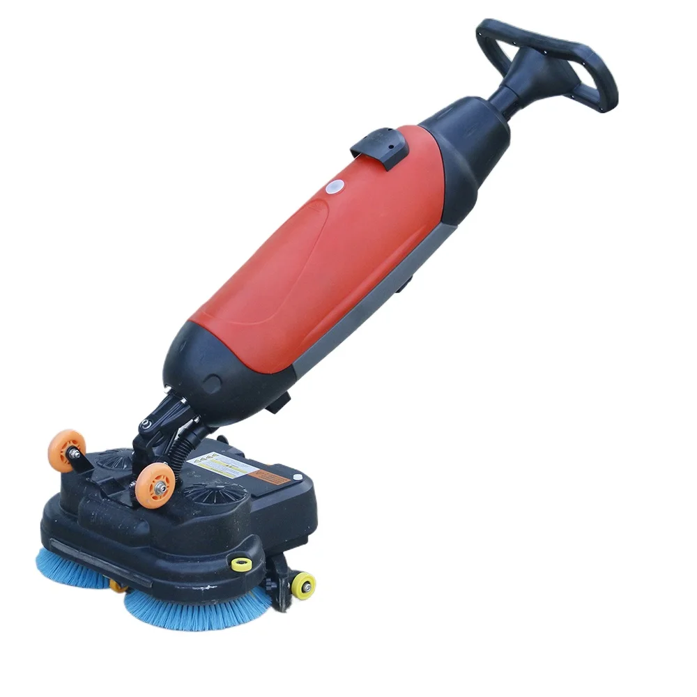 

Hand-push Electric Floor Cleaning Machine Commercial Cleaning Unit with Integrated Suction and Scrubbing Function