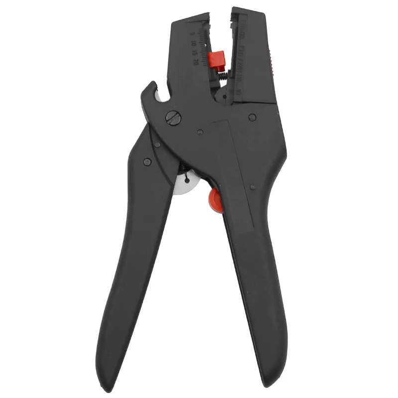 Black duckbill stripping pliers with tool duckbill stripping knife for self-adjusting insulated wire 0.08-6mm