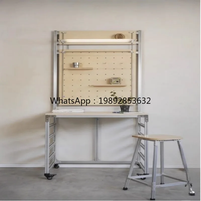 LYY الألومنيوم الشخصي البحرية مجلس رف شاشة Pegboard تخزين الرف الطابق الدائمة المطبخ تخزين الرف خزانة التخزين #3