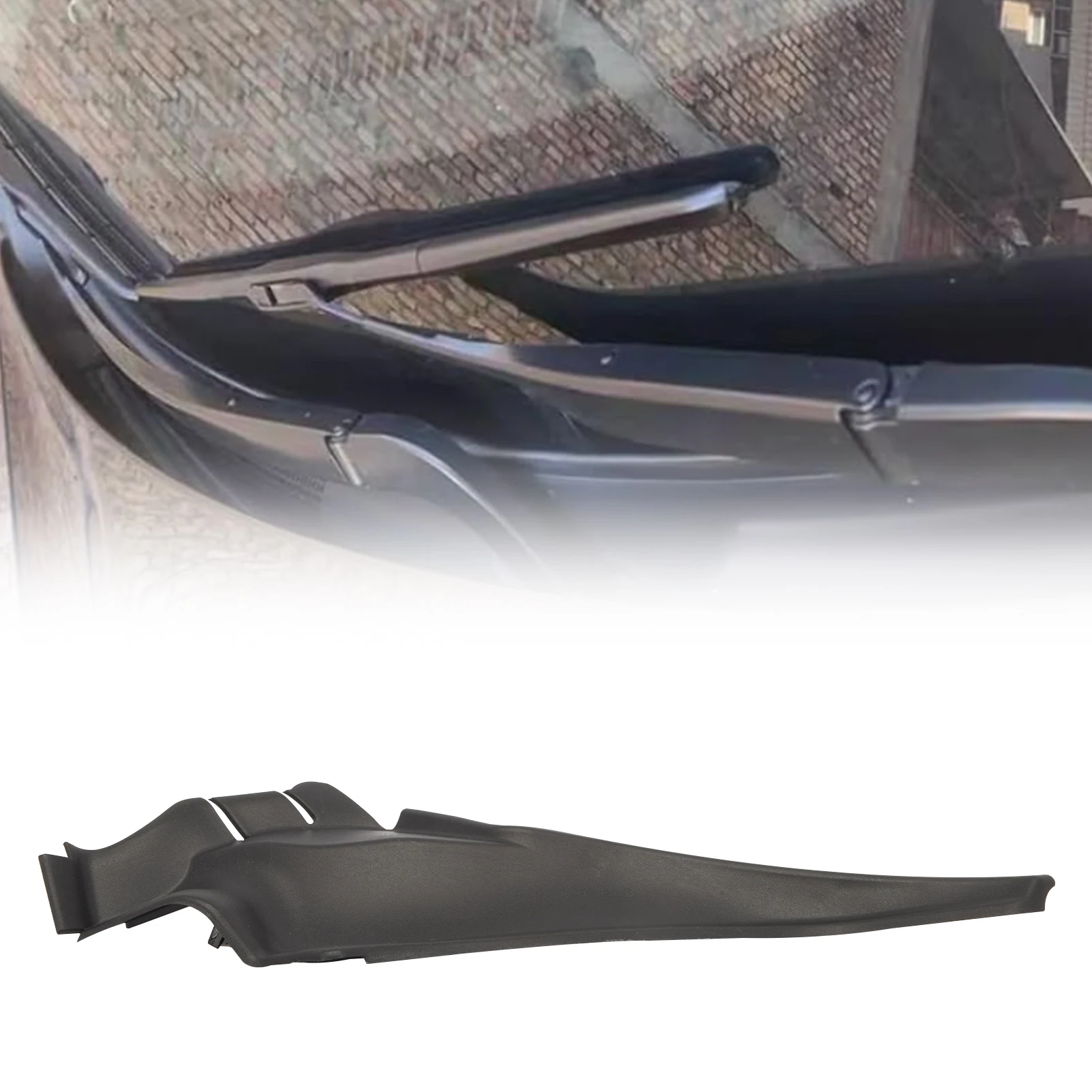 Боковая накладка капота, правая сторона для Cherokee 2014-2018 гг., уплотнение переднего крыла, панель стеклоочистителя 68102561 AE 68102561 АК 68102561 АД