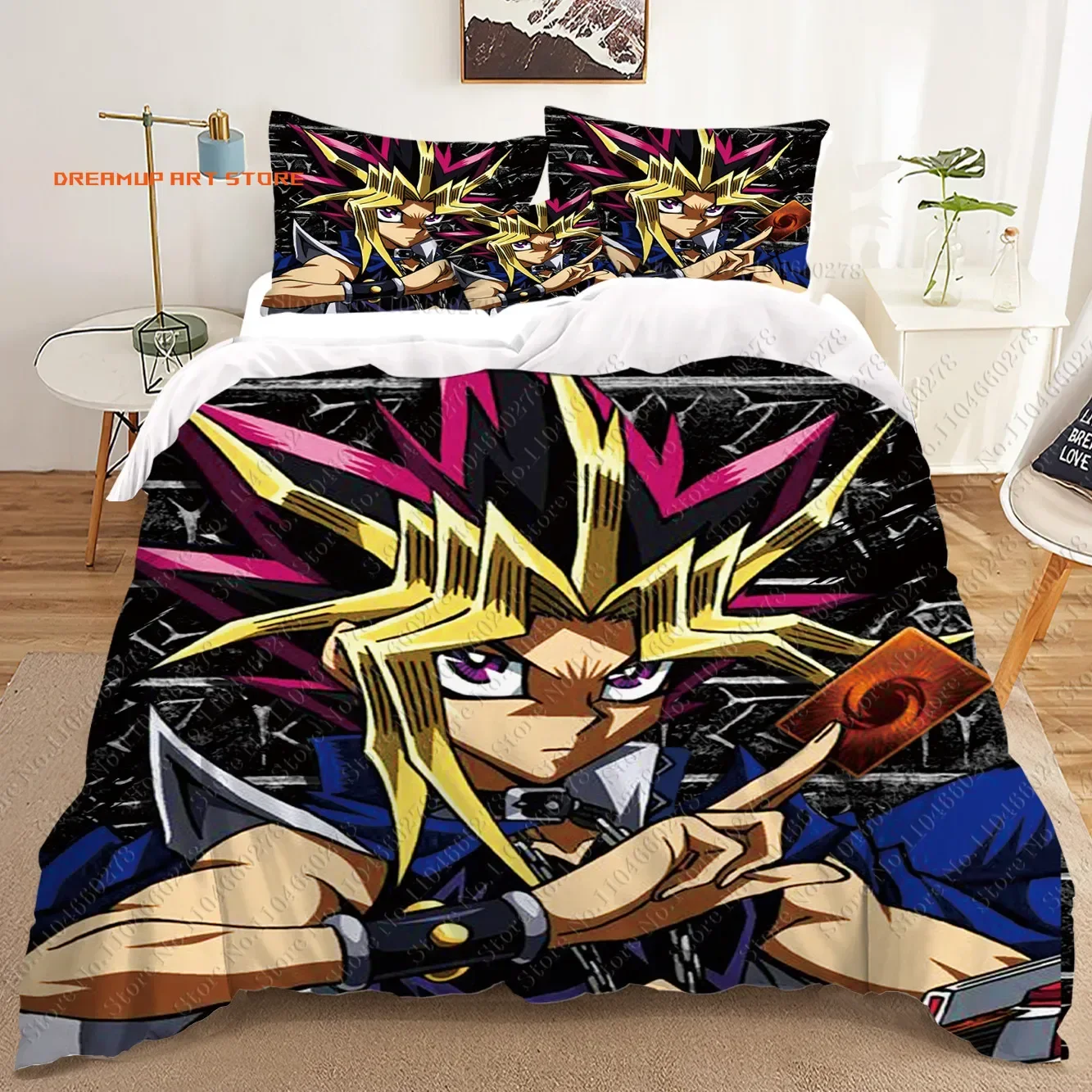2026 Anime Yu Gi Oh 3D Bedding Sets Print Duvet Cover Adults/ Children Bed Comforter Birthday Gift Dropshipping