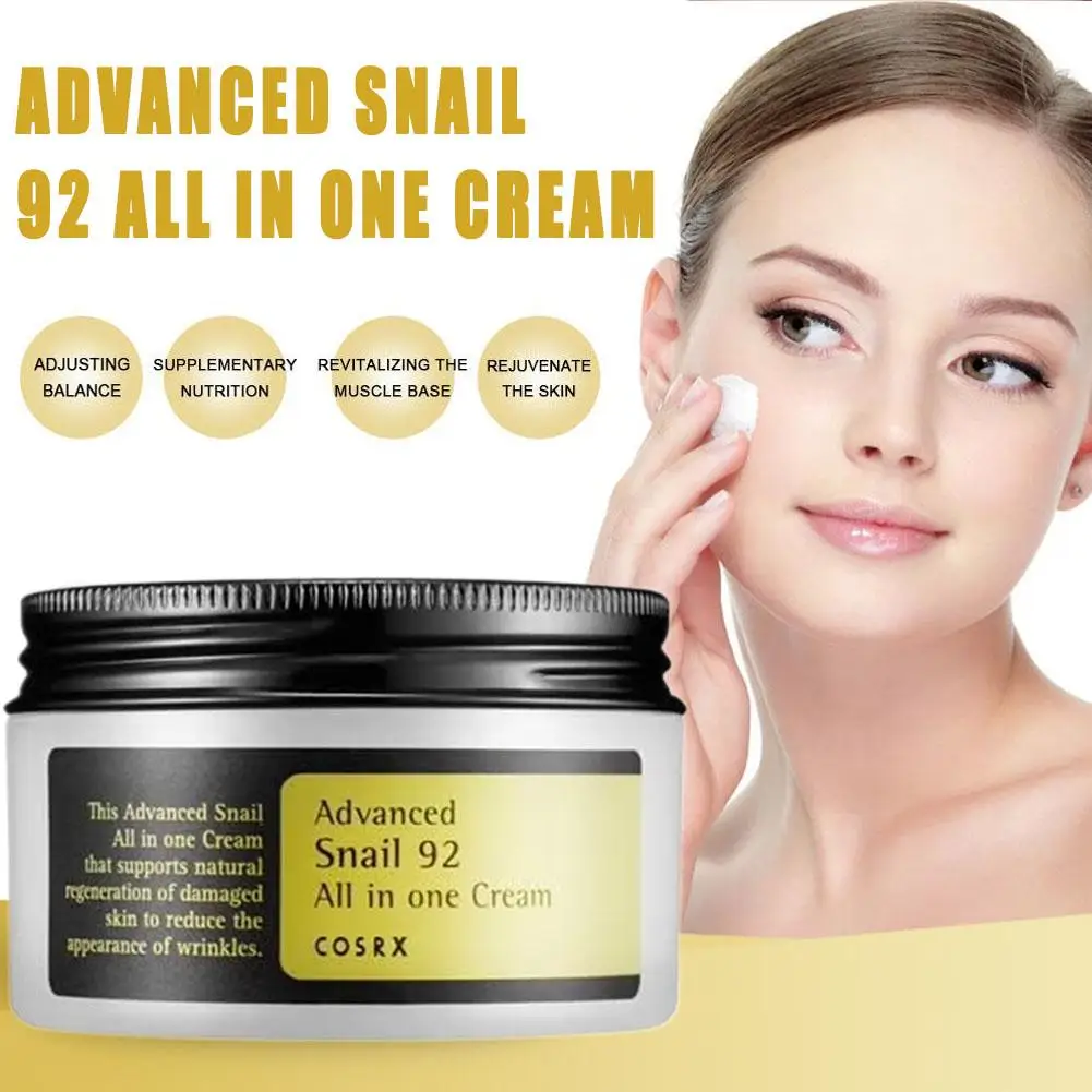 Advanced Snail 96 Mucin Power Essence/Cleanser/Creme, feuchtigkeitsspendend, glättend, nährend, hochwertiges, feuchtigkeitsspendendes Gesichtspflegeprodukt