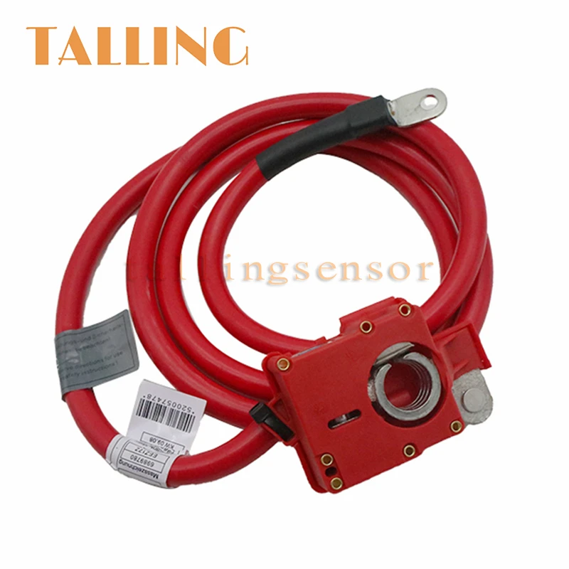 61126989780 Red Positive Battery Cable SRS For BMW 525i 528i 530i 530xi 535i 545i 550i New 6989780-03 6989780