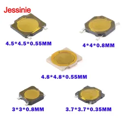 20Pcs Waterproof membrane button switch 4.8*4.8*0.55 SMD 4P 3*3*0.8 3.7*3.7*0.35 4.5*4.5*0.55 4*4*0.8 Patch Touch Switch Button