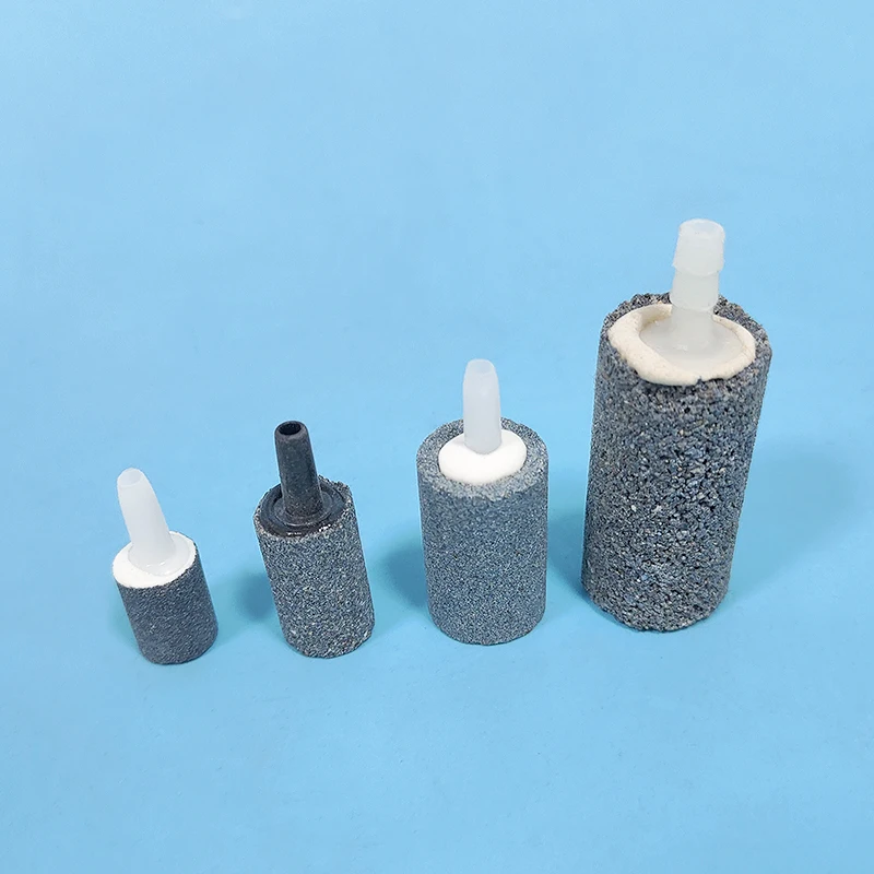 5pcs Cylindrical aerated stone, Extra small/Small/Medium/Large