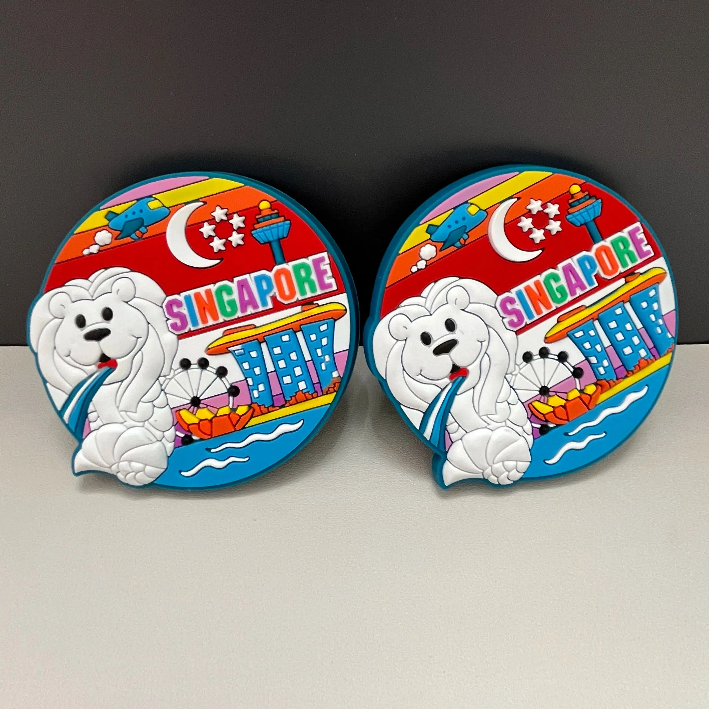 Bulk Custom Logo Soft PVC Refrigerator Magnet Personalized Rubber Fridge Magnet Custom Souvenir Promotional Business Gift