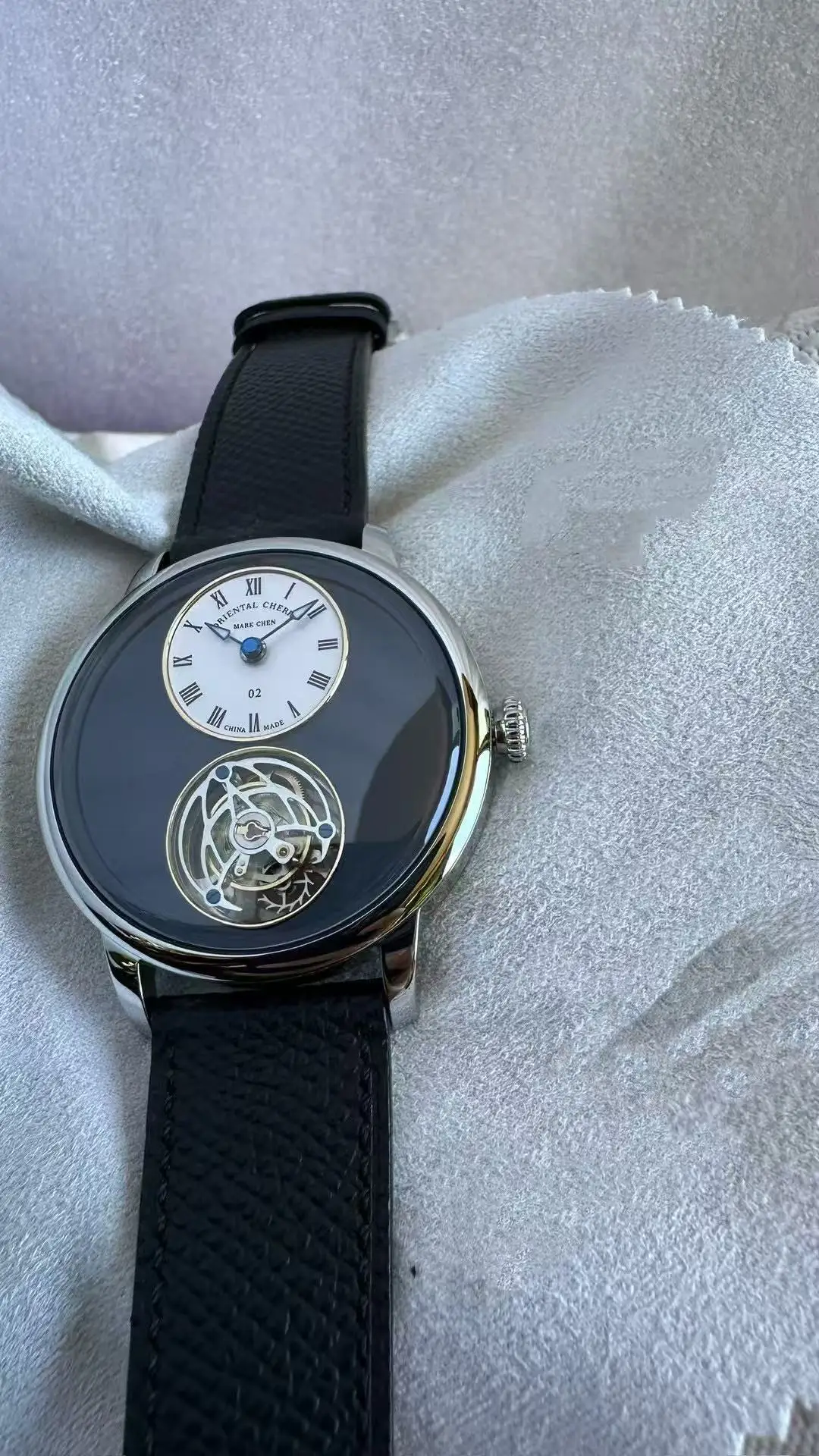 ORIENTAL CHERRY MC-02 Series CAL.6340 Extreme Chen Flying Tourbillon Mechanical Watch Sakura