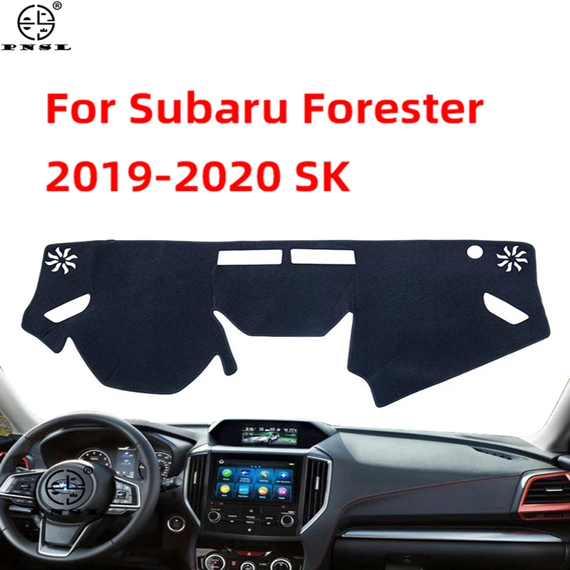 

For Subaru Forester 2019 2020 2021 SK Car Dashboard Cover Pat Dash Board Mat Carpet Dashmat Anti-UV Anti-Slip Sunshade Protector