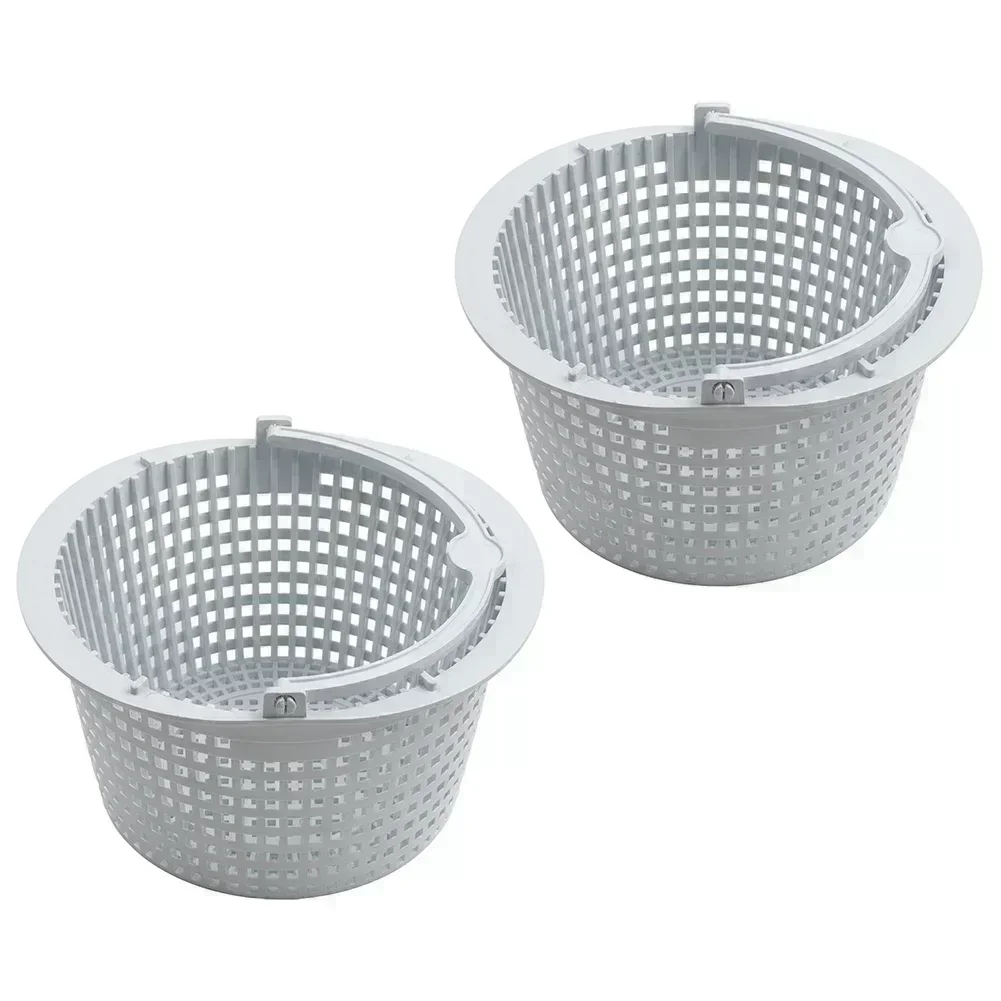 

Skimmer Filter Basket with Handle for Hayward SPX1091C 2 Pack Compact Design for Effective Pool Filtration System