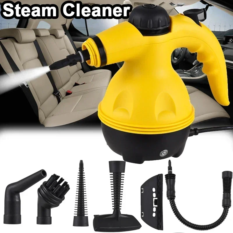 Portalbe Handheld Car High Temperature Pressure Steam Cleaner Washer for Auto Home Kitchen Range Hood Bathroom Cleaning