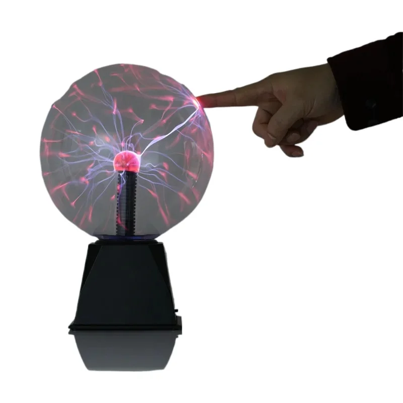 

Лампа Magic Plasma Ball — светодиодная лампа с активированным сенсорным изменением цвета и безопасным низким напряжением (детский ночник в подарок на день рождения/Рождество)