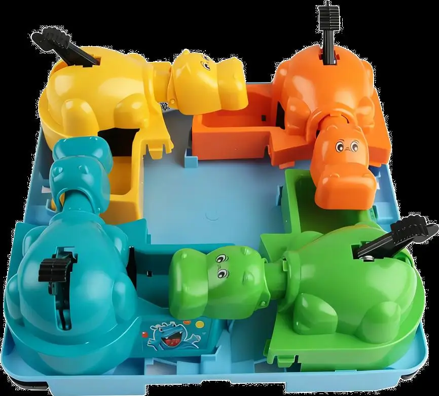 لعبة التفاعل متعة الأسرة الشعبية فرس النهر الجائع الوالدين والطفل الجدول الرخام نبتلع فرس النهر الأطفال هدية عيد ميلاد لعبة #5