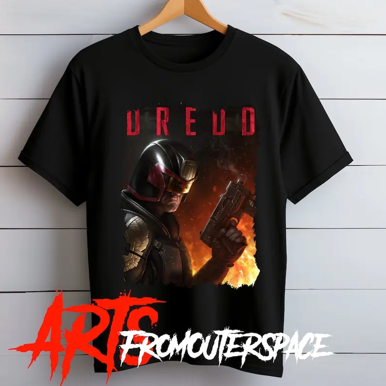 Unisex Gaming movie shirt Dredd / Judge Dredd Comics / Softstyle Tshirt