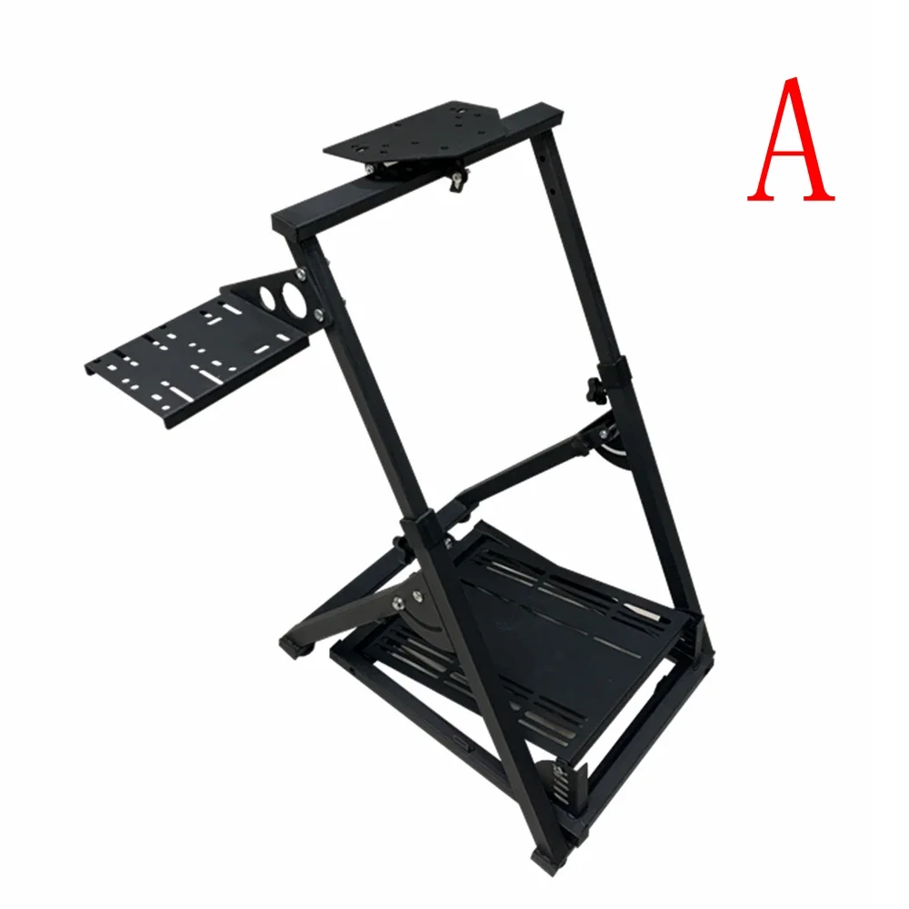 Racing wheel stand for the game G29 G92 T300RS T150 PS4 double-post folding stand