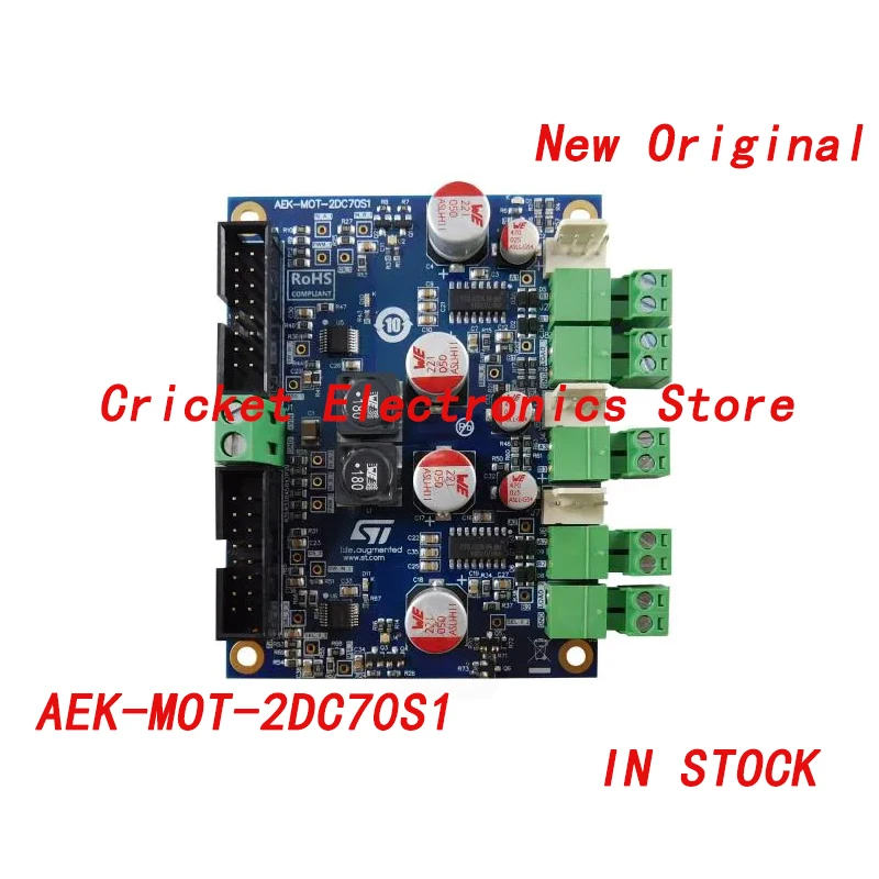 

AEK-MOT-2DC70S1 Automotive-grade Dual DC motor driver up to 15A each