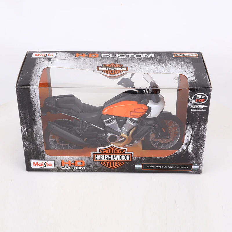 Maisto 1:12 Harley-Davidson 2012 Pan America 1250 Alloy Motorcycle Model Toy Car Collecting