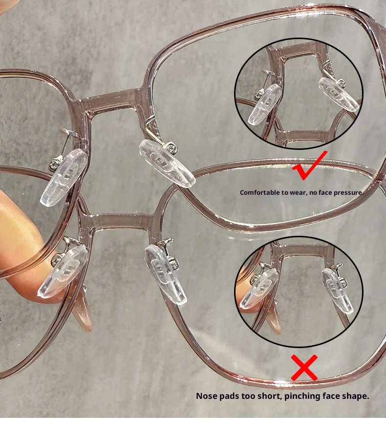 Photochrome multifokale Lesebrille für hochauflösende Betrachtung von weit bis nah, modische Presbyopie-Brille – Detail 5