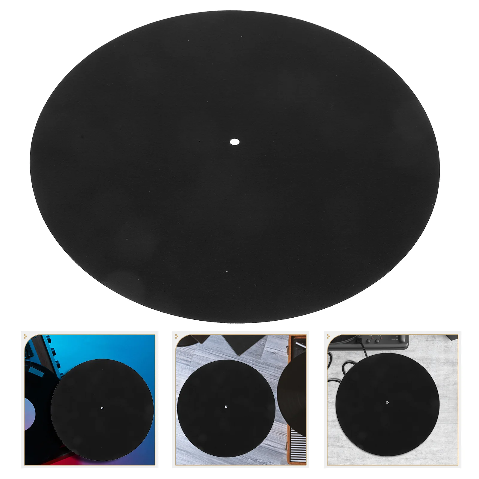 

Record Mat Wool Pad Turntable Disc Protective Turntables Vinyl Records Player Cushion Anti-skid