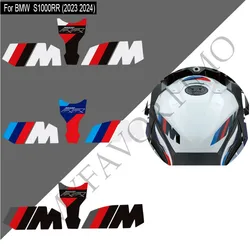 Motorcycle Protector For BMW S1000RR S 1000 RR S1000 Tank Knee Pad Gas Fuel Oil Stickers Fairing Fender Body Decals 2023 2024