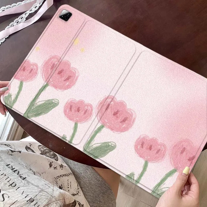 

Love Butterfly Fruit Pink For Xiaomi Redmi Mi Pad 2 4 5 6 6s 7 8 11 12.5 12.4 11.2 8.7 SE Pro Plus Max Cover Tablet Case