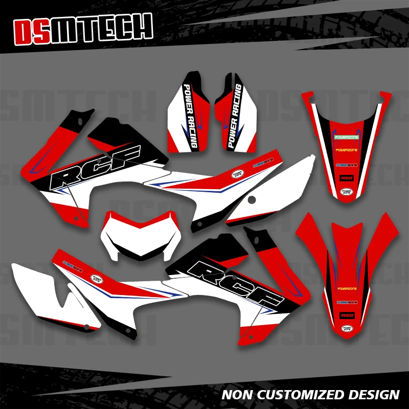 

DSMTECH For HONDA CRF250L CRF 250L 2012 2013 2014 2015 2016 2017 2018 2019 2020 Graphics Decals Stickers Motorcycle 006