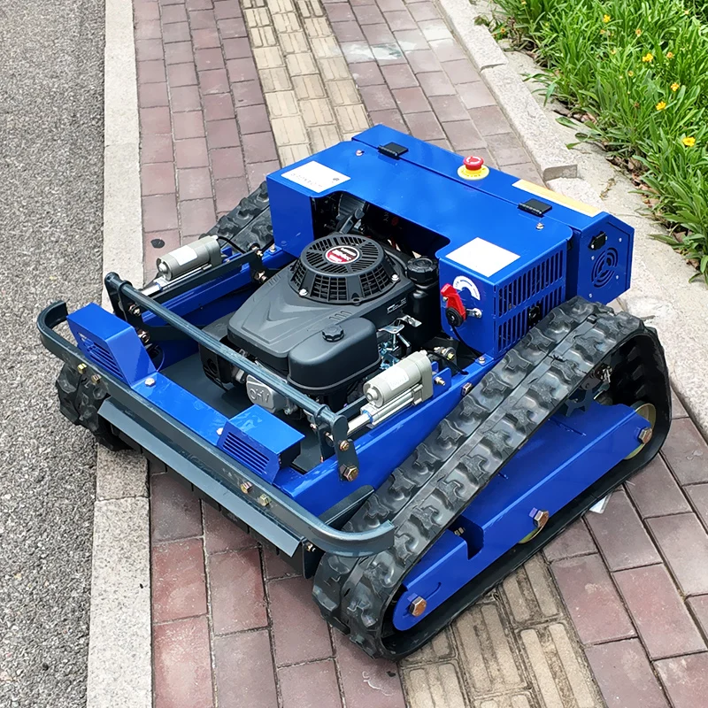 

Customized Factory Price Self Propelled Grass Cutting Small Lawn Mower Industry With Crawler