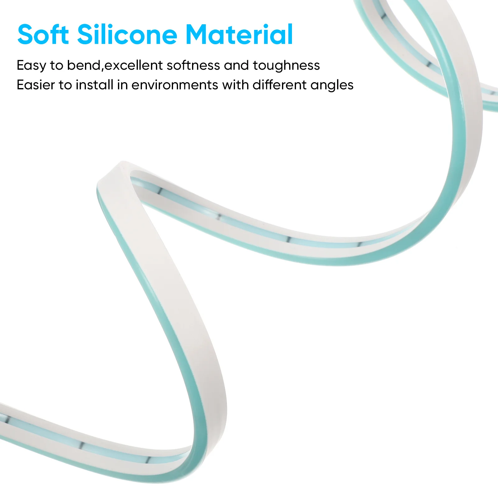 

5M Ice Blue Led Light Strip Flexible Bright For Bedroom Bar Party Ktv Outdoor Decor Led Lighting Strip Solar Lights