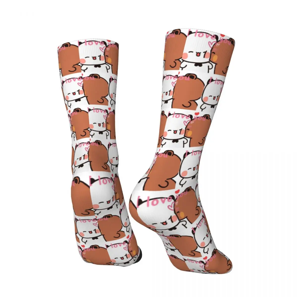 Chaussettes ballon ours et Panda Bubu Dudu toutes saisons, chaussettes de Sport Harajuku à Tube central, bas à la mode pour hommes et femmes, cadeaux