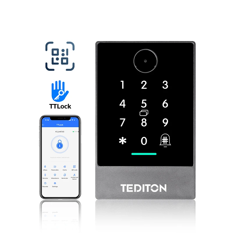 Waterproof access control system kit, hotel wireless access control system with software