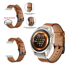 22 26mm Quickfit Leather Strap For Garmin Fenix 7X 7 Pro Solar 6X 6 Pro 5 5X Plus Epix Pro Watch Bracelet Smartwatch Wristband