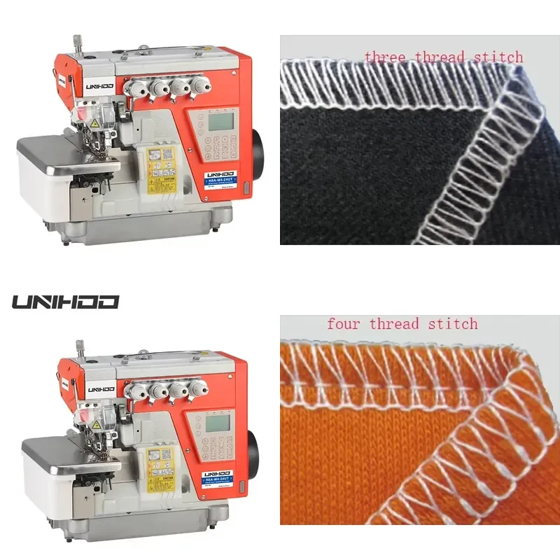 Brand For 4 Thread 5 Thread Super High Speed Overlock Sewing Machines with Auto Thread Trimmer Apparel Machinery Wholesaler