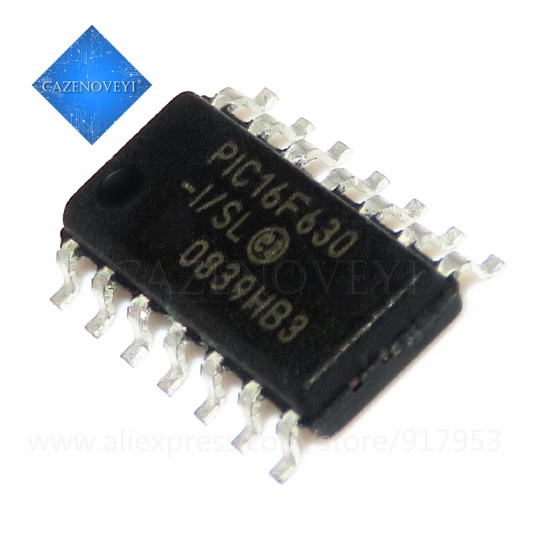 

(50 шт.) PIC16F630-I/SL PIC16F630 новый оригинальный пластиковый корпус