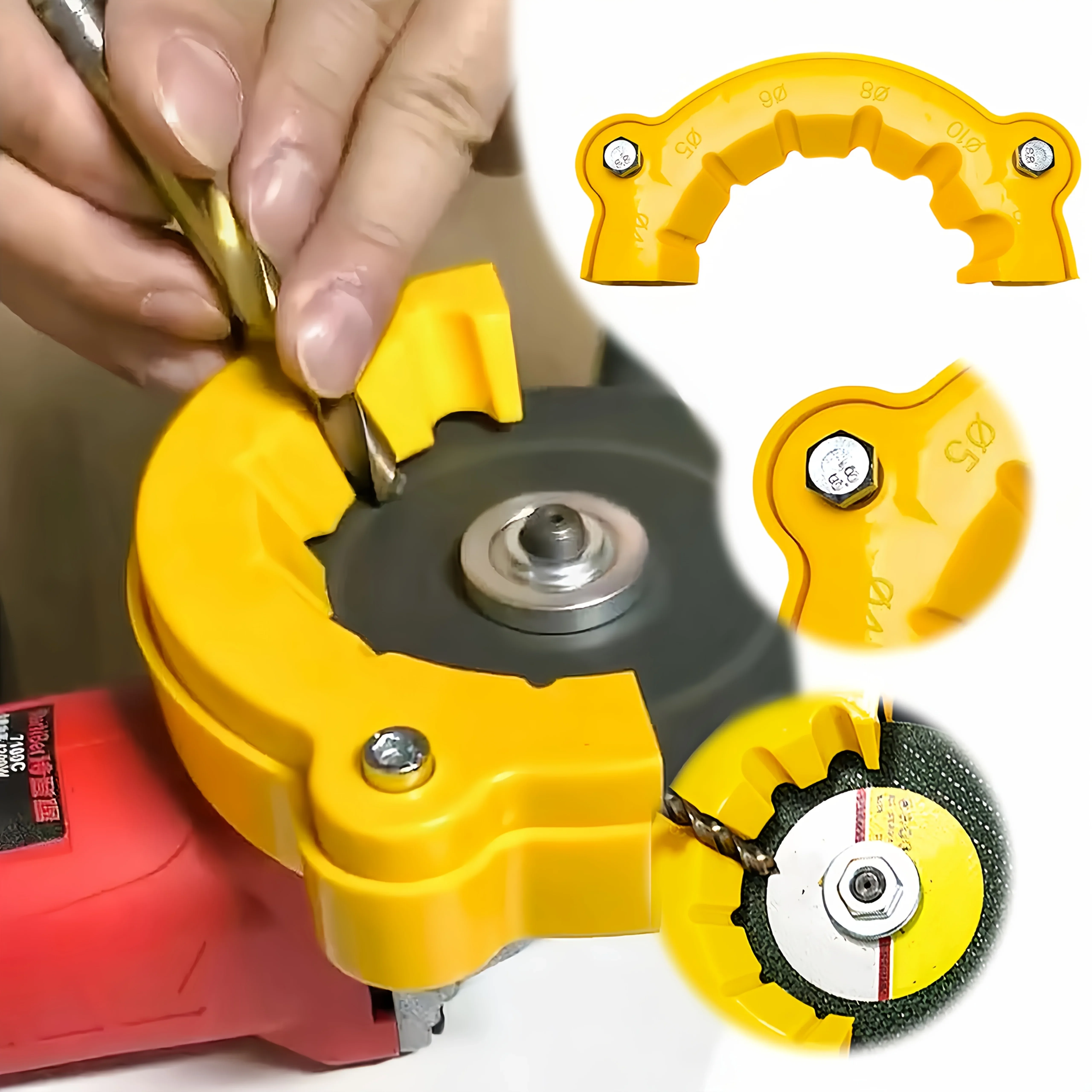 

Drill sharpener all drill bits, Angle accessories, drill sharpener, multi-gauge drill bit sharpener tools Knifes