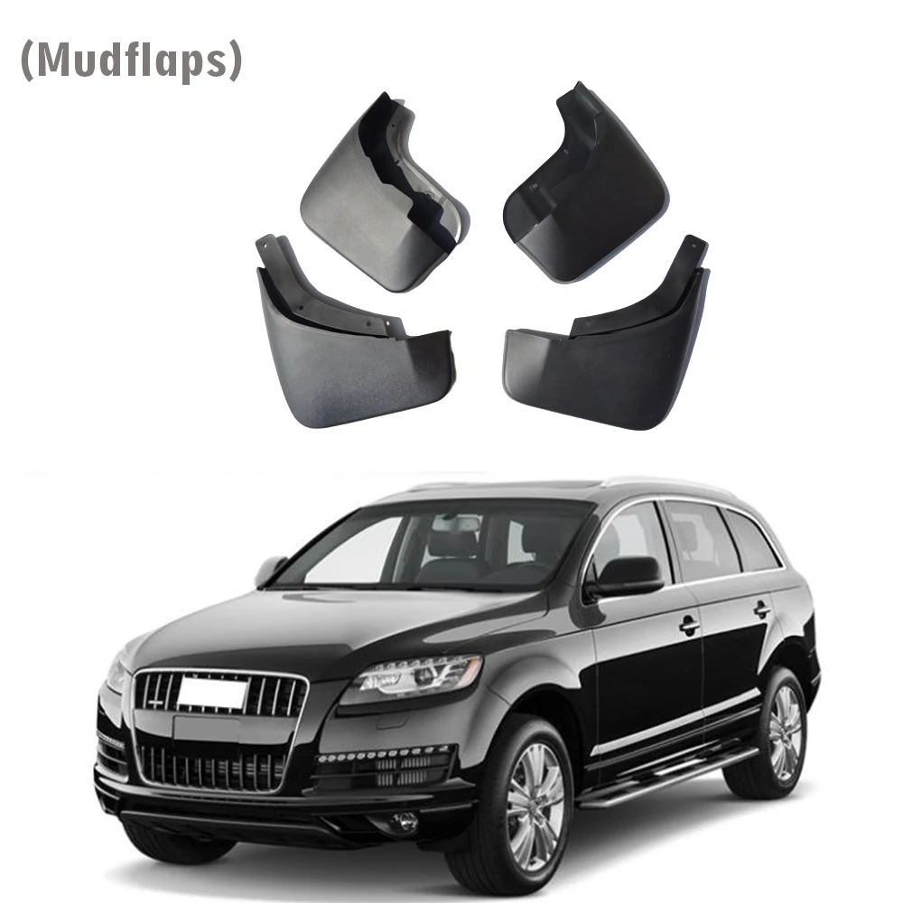 2006-2015 FOR Audi Q7 4L Q7 Sline Mudguard Fender Mud Flap Guards Splash Mudflaps Car Accessories Front Rear 4pcs