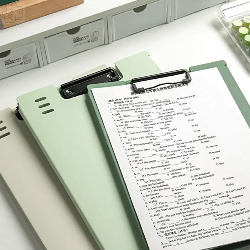 Bloc-notes A4 pliable multifonction, presse-papier, support